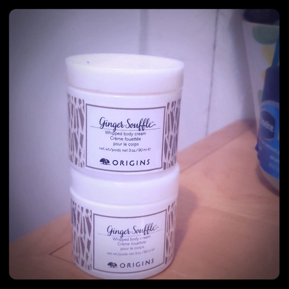 Whipped body creams
